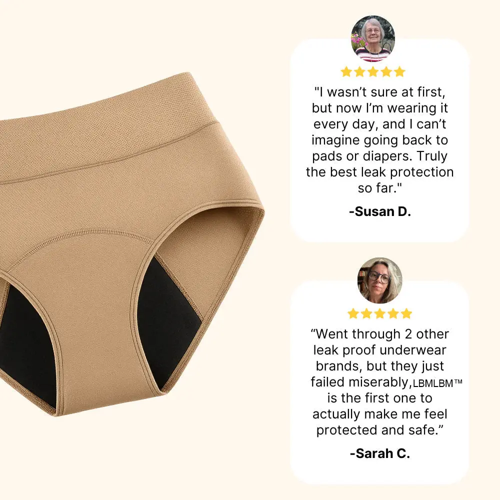 LBMLBM™ 100% Leak-Proof Underwear 4-pack