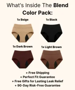 LBMLBM™ 100% Leak-Proof Underwear 4-pack