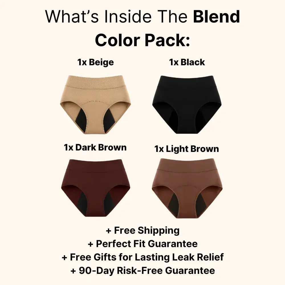 LBMLBM™ 100% Leak-Proof Underwear 4-pack