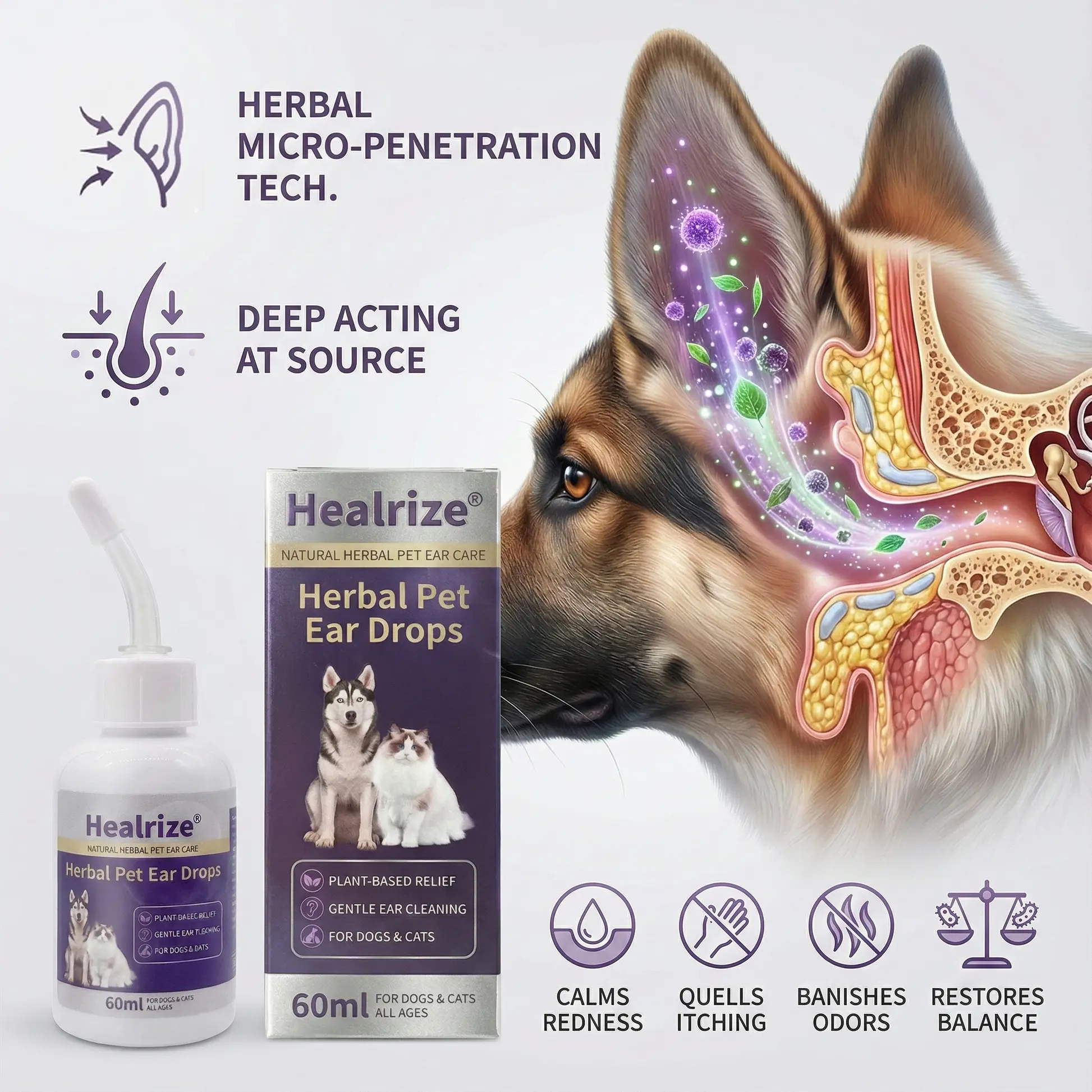LBMLBM™ Herbal Pet Ear Drops