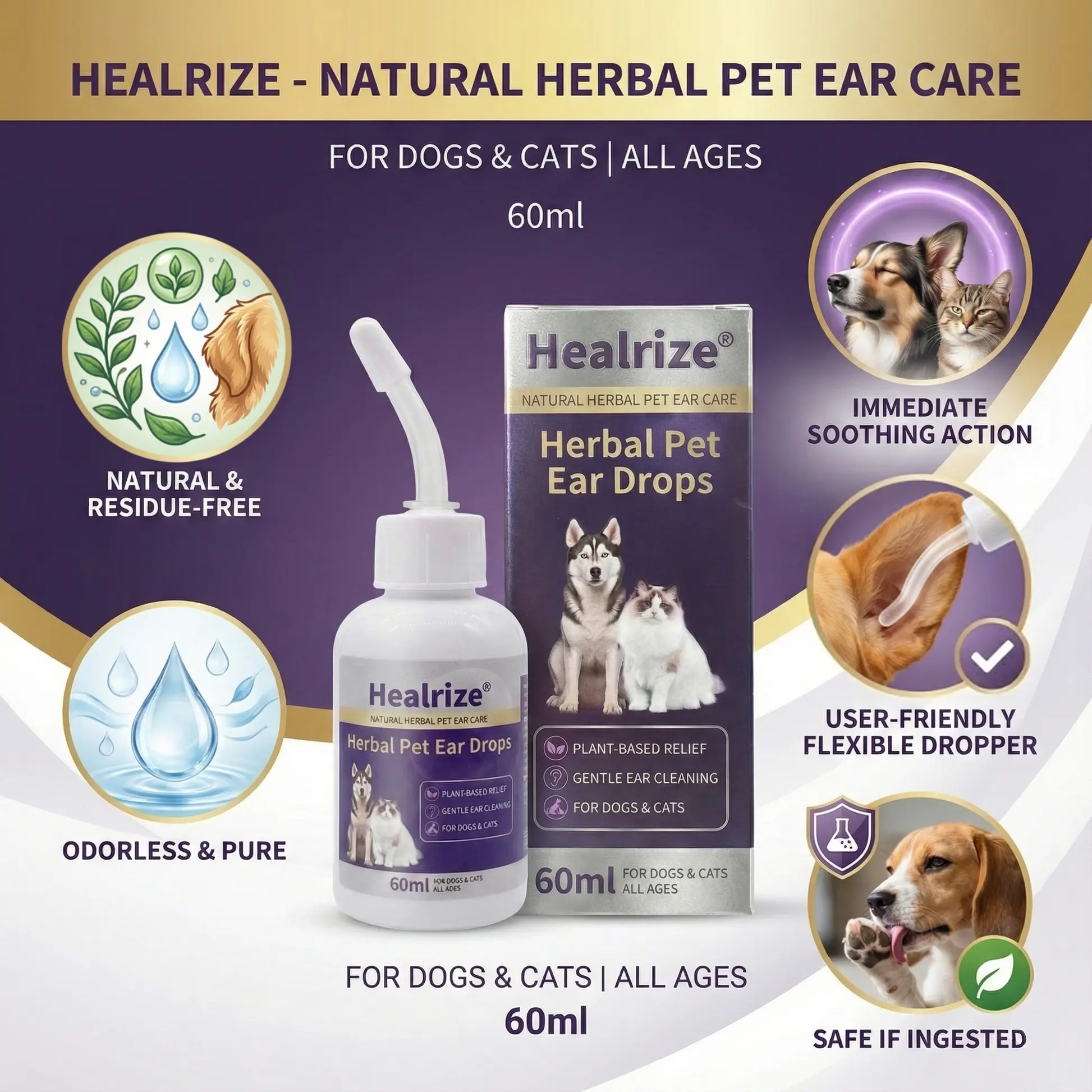 LBMLBM™ Herbal Pet Ear Drops
