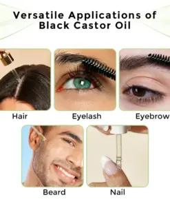 LBMLBM® Jamaican Black Castor Oil For Hair Growth Eyebrow Nourishment