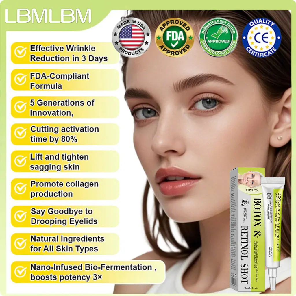 LBMLBM® Advanced Peptide Botox-Style Vita-A Retinol Lifting Renewal Cream Today Only 70 OFF