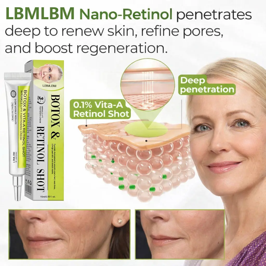 LBMLBM® Advanced Peptide Botox-Style Vita-A Retinol Lifting Renewal Cream Today Only 70 OFF