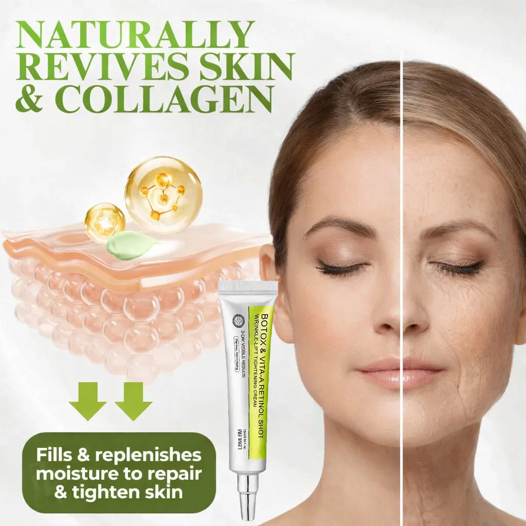 LBMLBM® Advanced Peptide Botox-Style Vita-A Retinol Lifting Renewal Cream Today Only 70 OFF