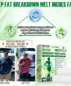 LBMLBM™ Moringa Berberine NAD 𝟏𝟎-𝐢𝐧-𝟏 𝐀𝐝𝐯𝐚𝐧𝐜𝐞𝐝 𝐍𝐚𝐧𝐨 𝐌𝐢𝐜𝐫𝐨𝐧𝐞𝐞𝐝𝐥𝐞 𝐏𝐚𝐭𝐜𝐡 𝐎𝐧𝐜𝐞 𝐃𝐚𝐢𝐥𝐲, 𝐕𝐢𝐬𝐢𝐛𝐥𝐞 𝐑𝐞𝐬𝐮𝐥𝐭𝐬 𝐢𝐧 𝟕 𝐃𝐚𝐲𝐬 For Weight, Skin, Diabetes Joint Health