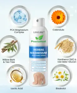 LBMLBM™ PsoriaHeal Herbal Magnesium Soothing Spray