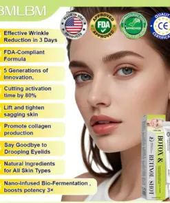 LBMLBM® Advanced Peptide Botox-Style + Vita-A Retinol Lifting Renewal Cream