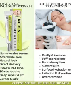 LBMLBM® Advanced Peptide Botox-Style + Vita-A Retinol Lifting Renewal Cream